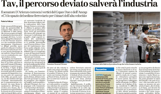 ANCORA MENZOGNE SUL PROGETTO  AC/AV BRESCIA-PADOVA: lavoratori e aziende a rischio!